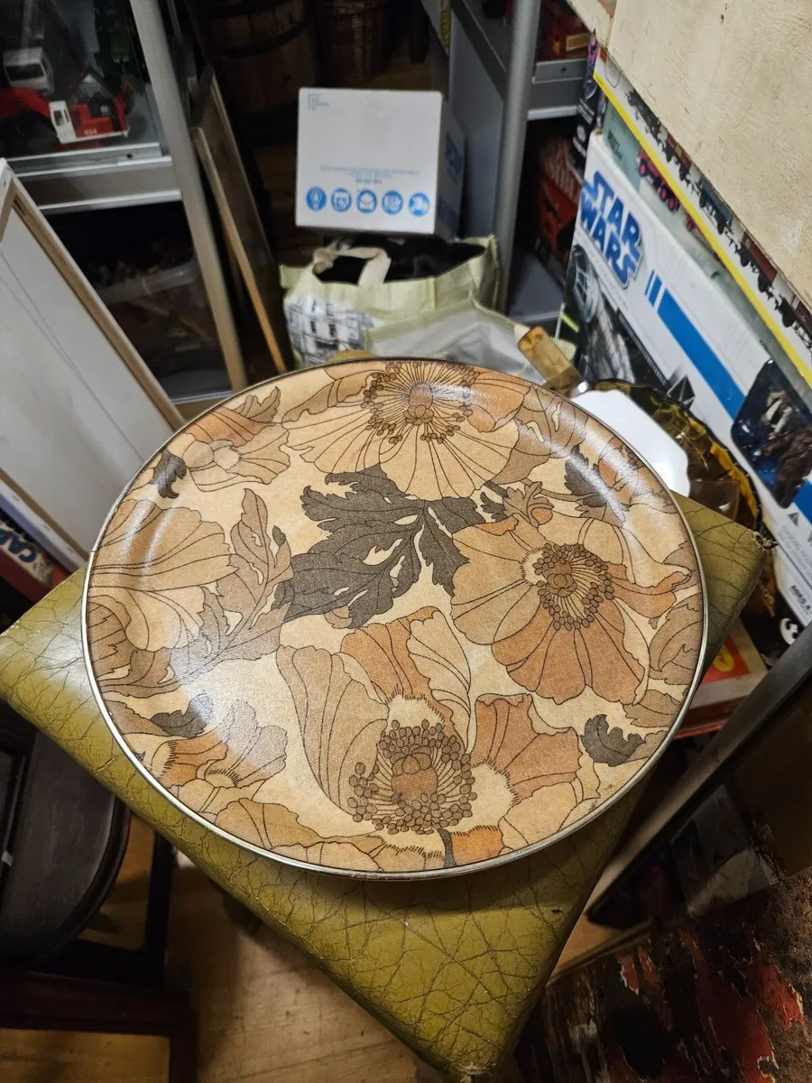 Vintage Mid Century Fibreglass Tray - Image 1