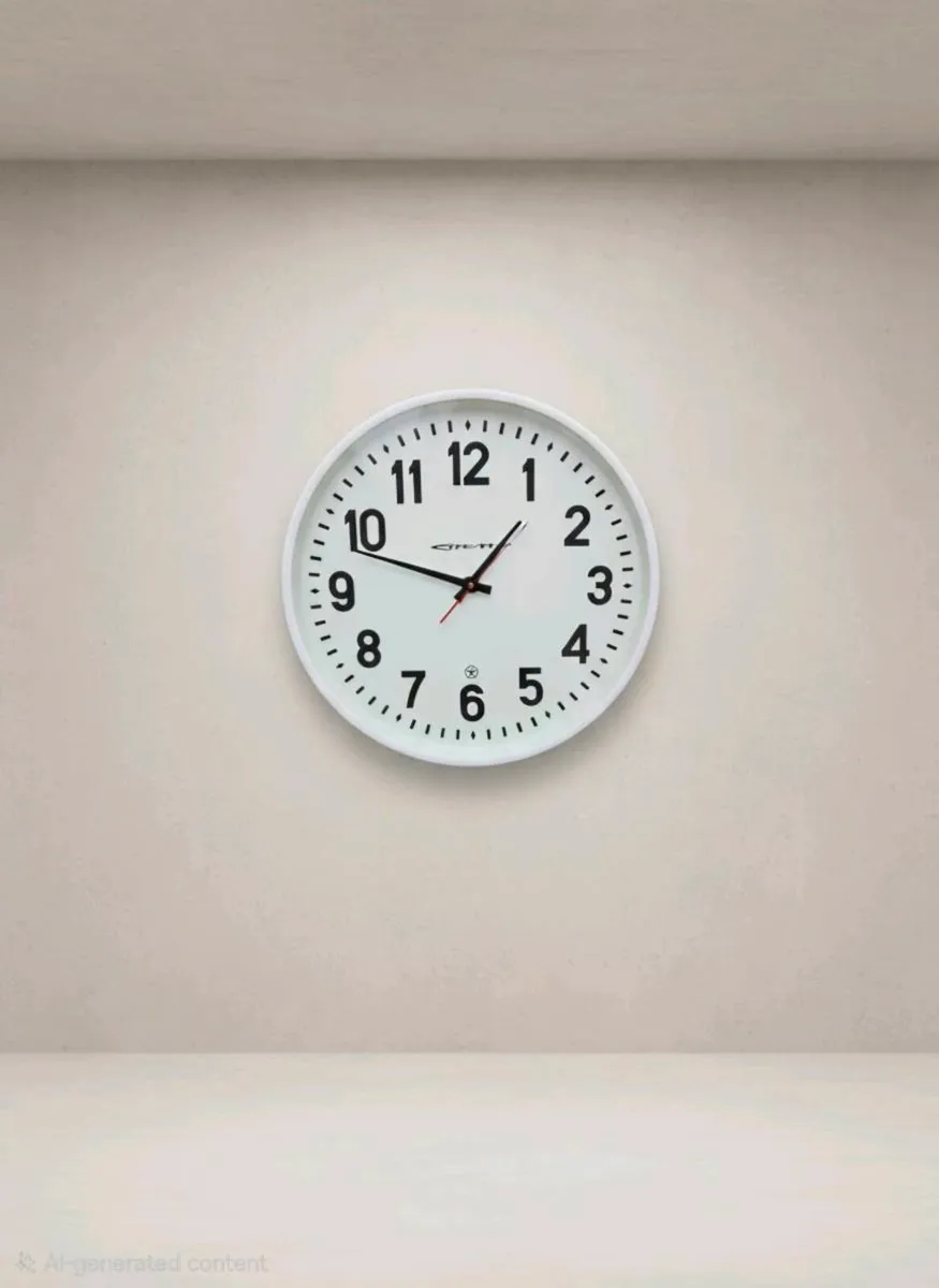 Vintage Soviet Industrial Clock - Image 2