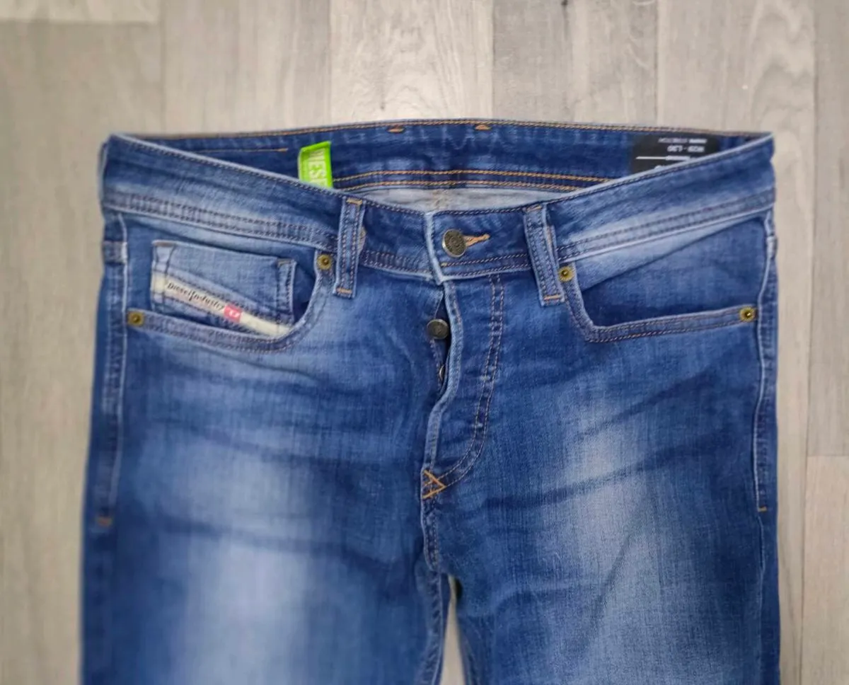Diesel Sleeker Skinny Jeans Mens W30 L31 - Image 3
