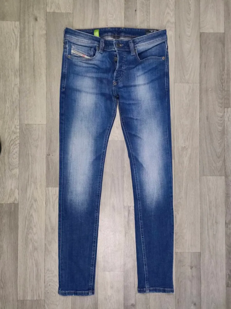 Diesel Sleeker Skinny Jeans Mens W30 L31 - Image 1