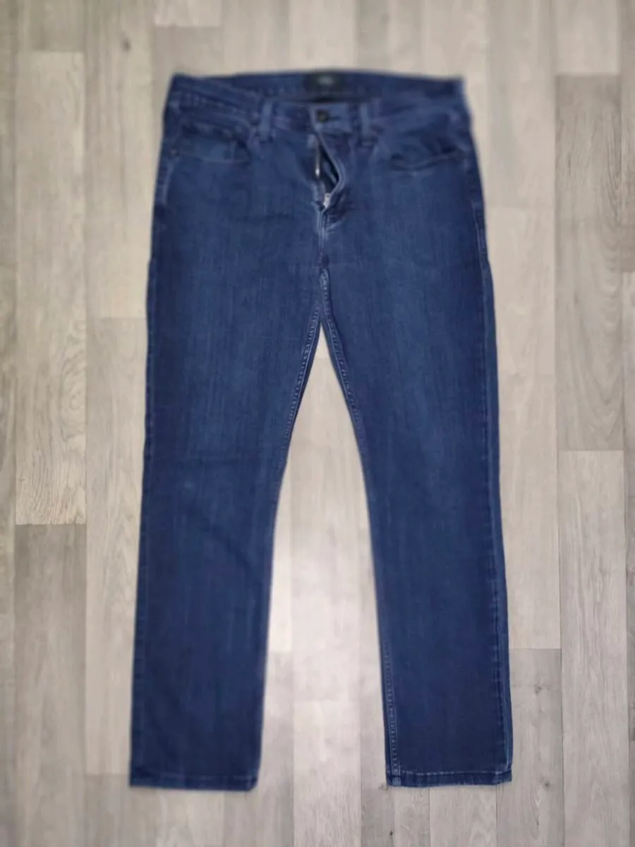 Paige Federal Straight Leg Jeans Mens W34 L30 - Image 1