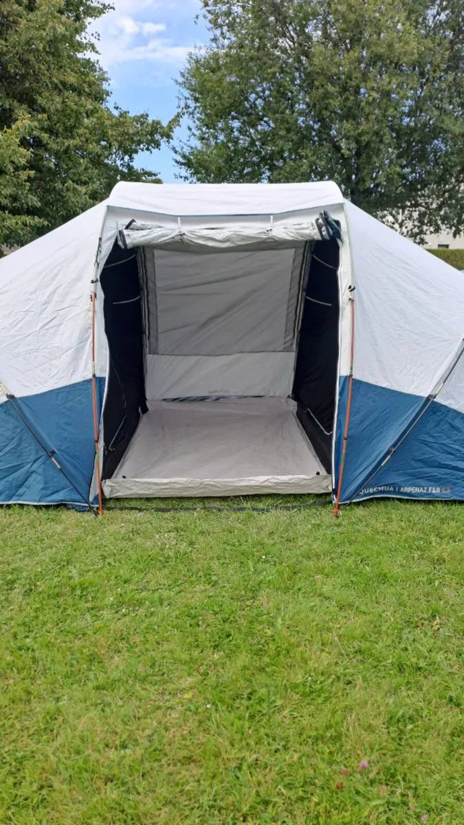 Decathlon Arpenaz (4 person) Tent (Fresh & Black) - Image 3