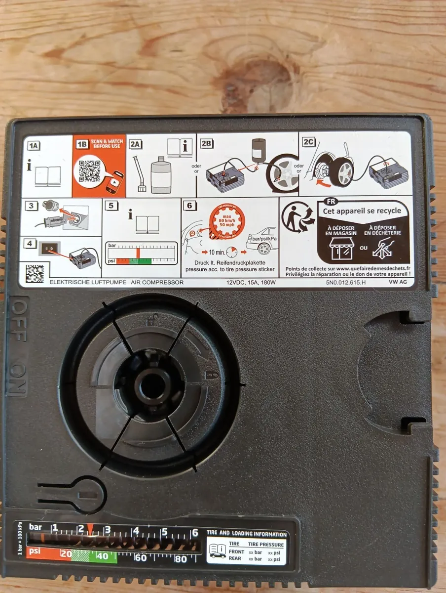Puncture repair kit for VW AUDI SEAT SKODA - Image 4