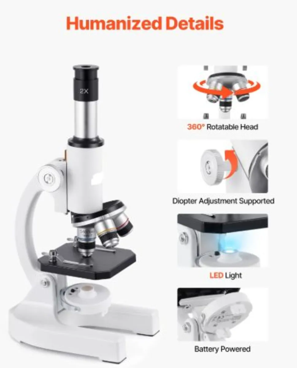 Monocular Microscope for Adults, Professional - Image 2