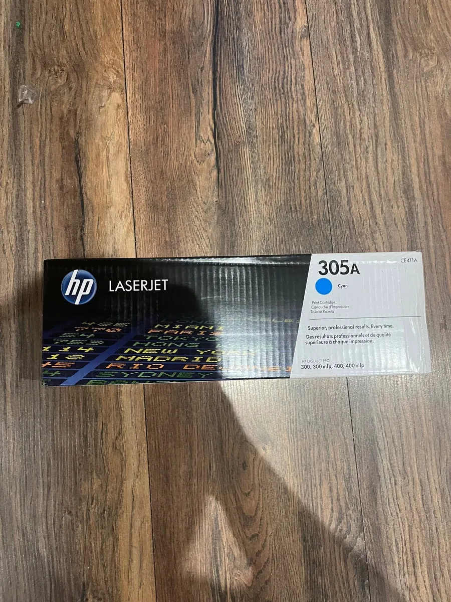 HP CE411A Cyan 305A Ink Toner - Image 2