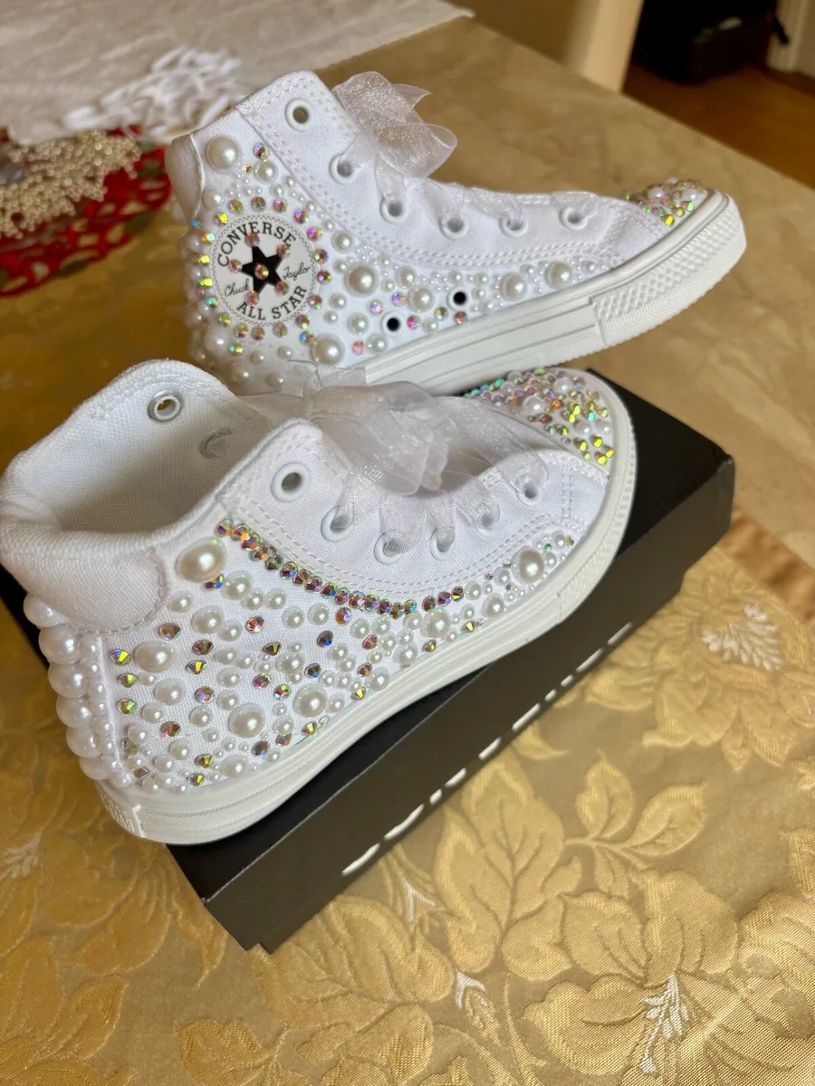 Kids high top converse - Image 4