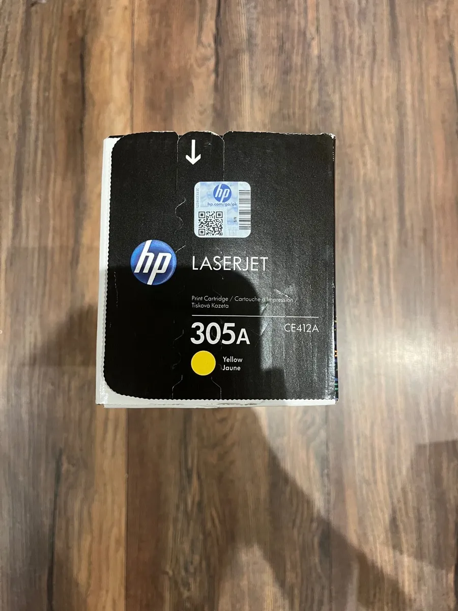HP CE412A Yellow Ink 305a  Toner - Image 1
