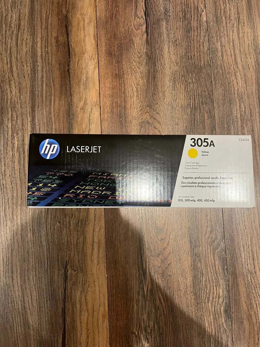 HP CE412A Yellow Ink 305a  Toner - Image 2