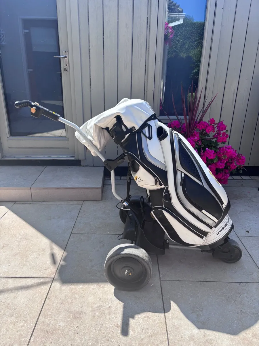 Battery powered golf trolly “Powacaddy” - Image 1