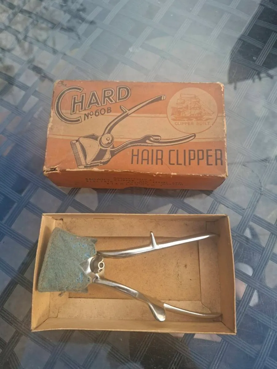 Vintage 1930's Chard No. 60B Hair Clipper - Image 3