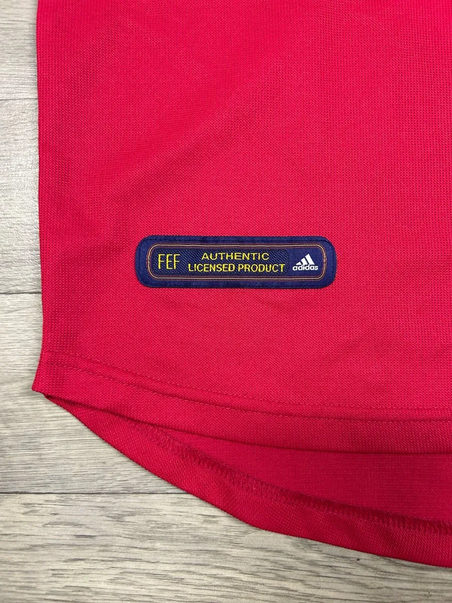 Vintage 1999 Spain Home Jersey Shirt Mens XL - Image 3