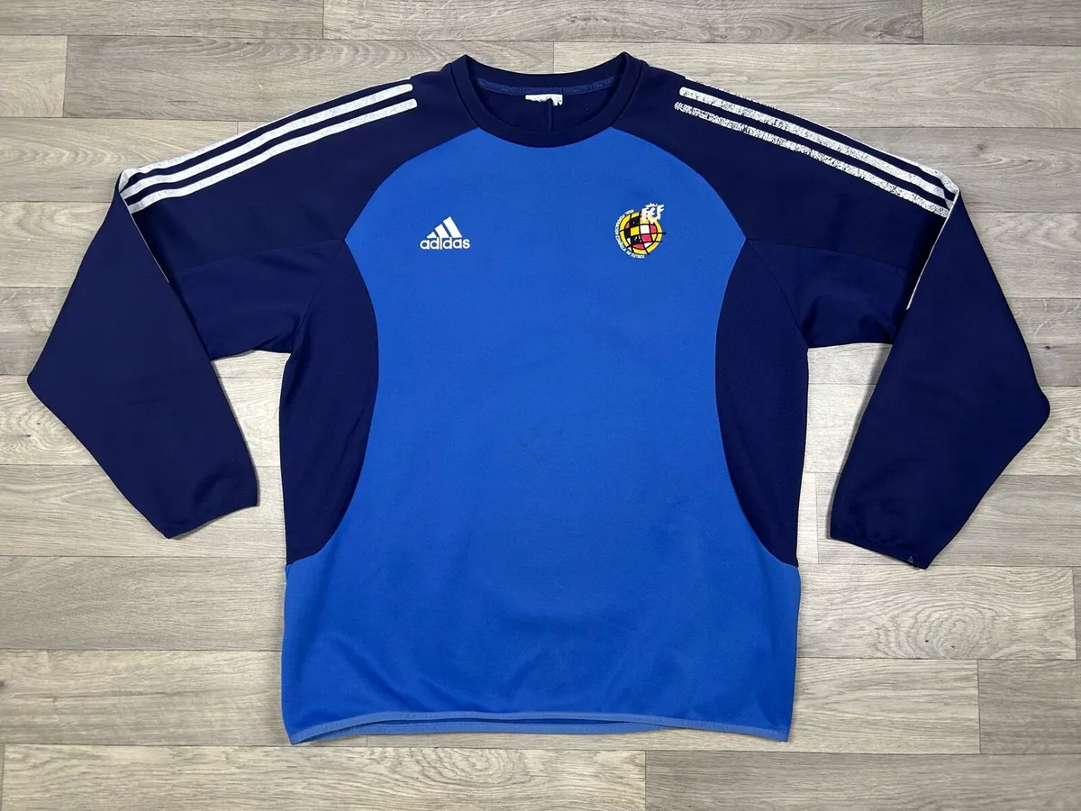 Vintage 2001 Adidas Spain Sweatshirt Mens L/XL - Image 1