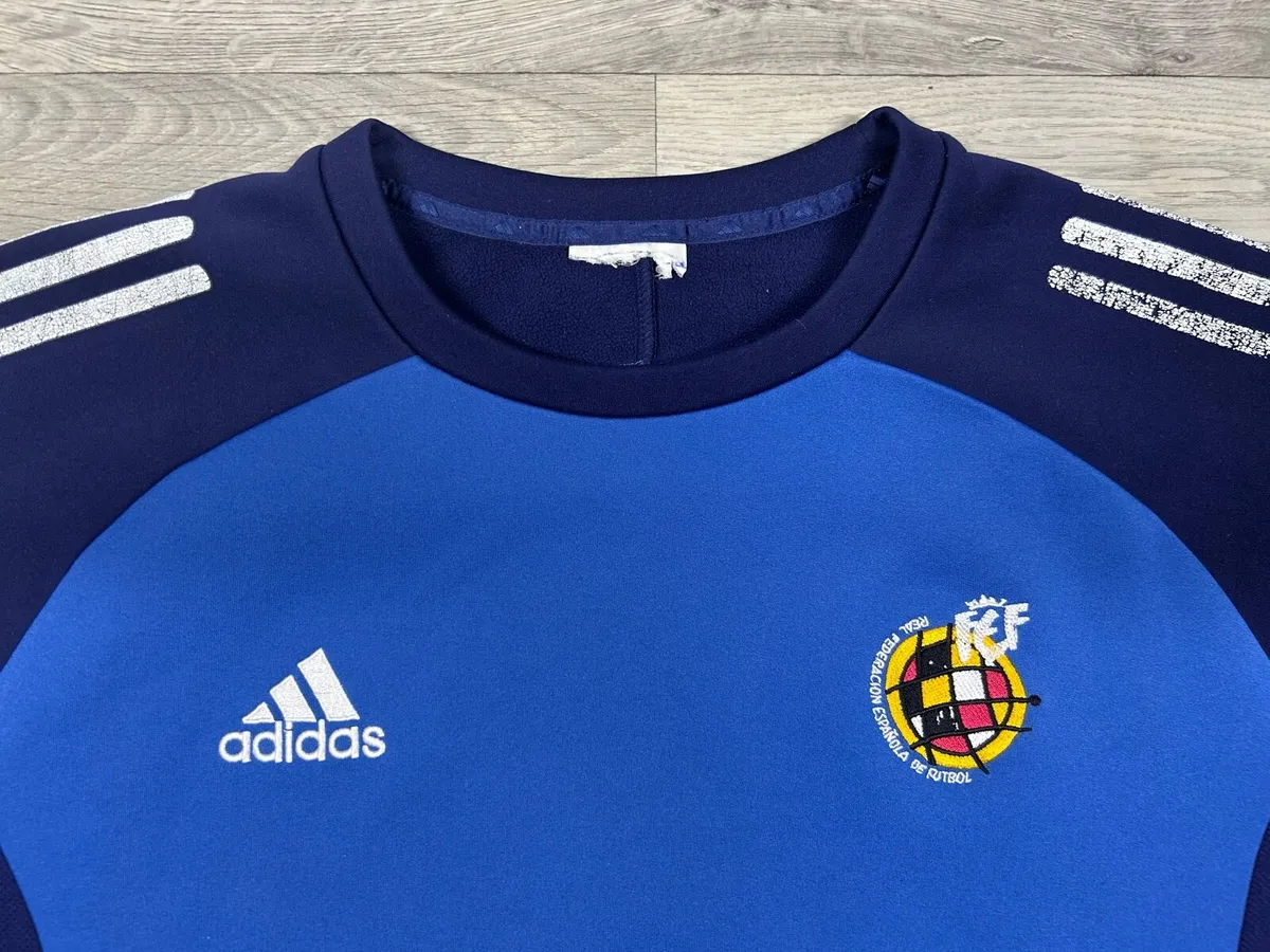 Vintage 2001 Adidas Spain Sweatshirt Mens L/XL - Image 3