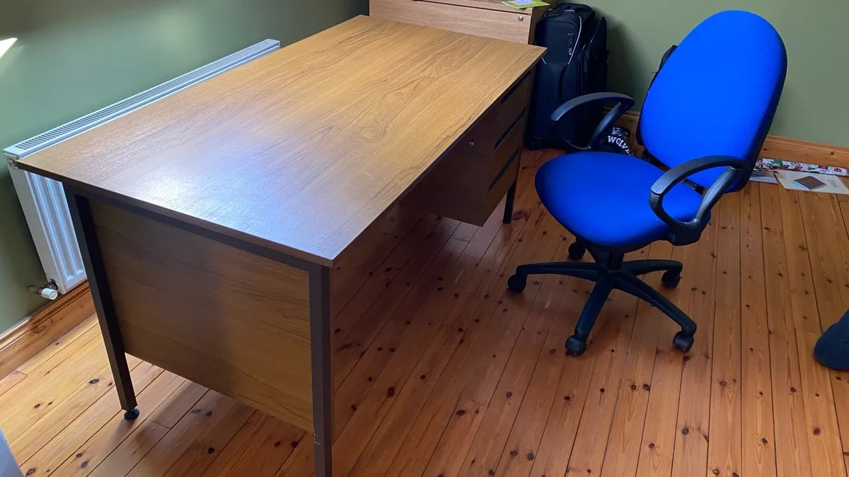 Office Desk and Chair - Image 1