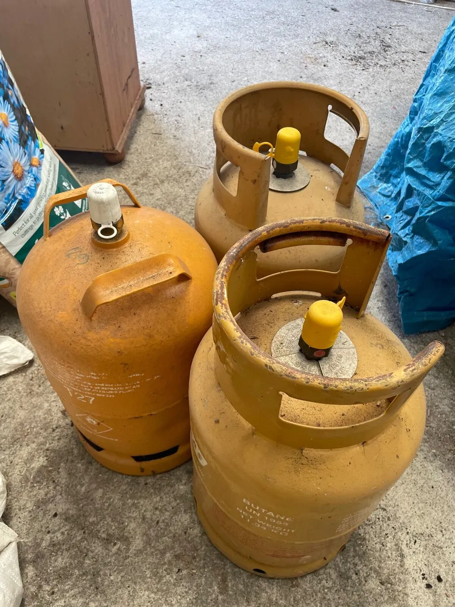3 Cylinders of Gas