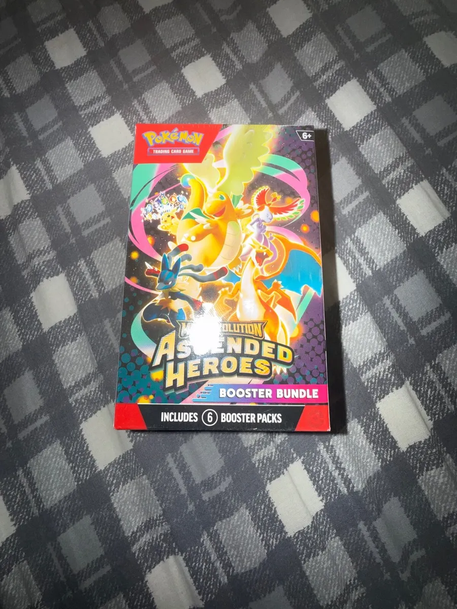 Pokemon Ascended hero’s booster bundle