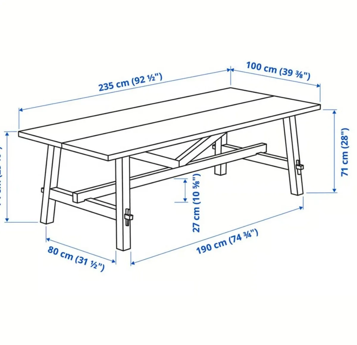 Dining room table - Image 1