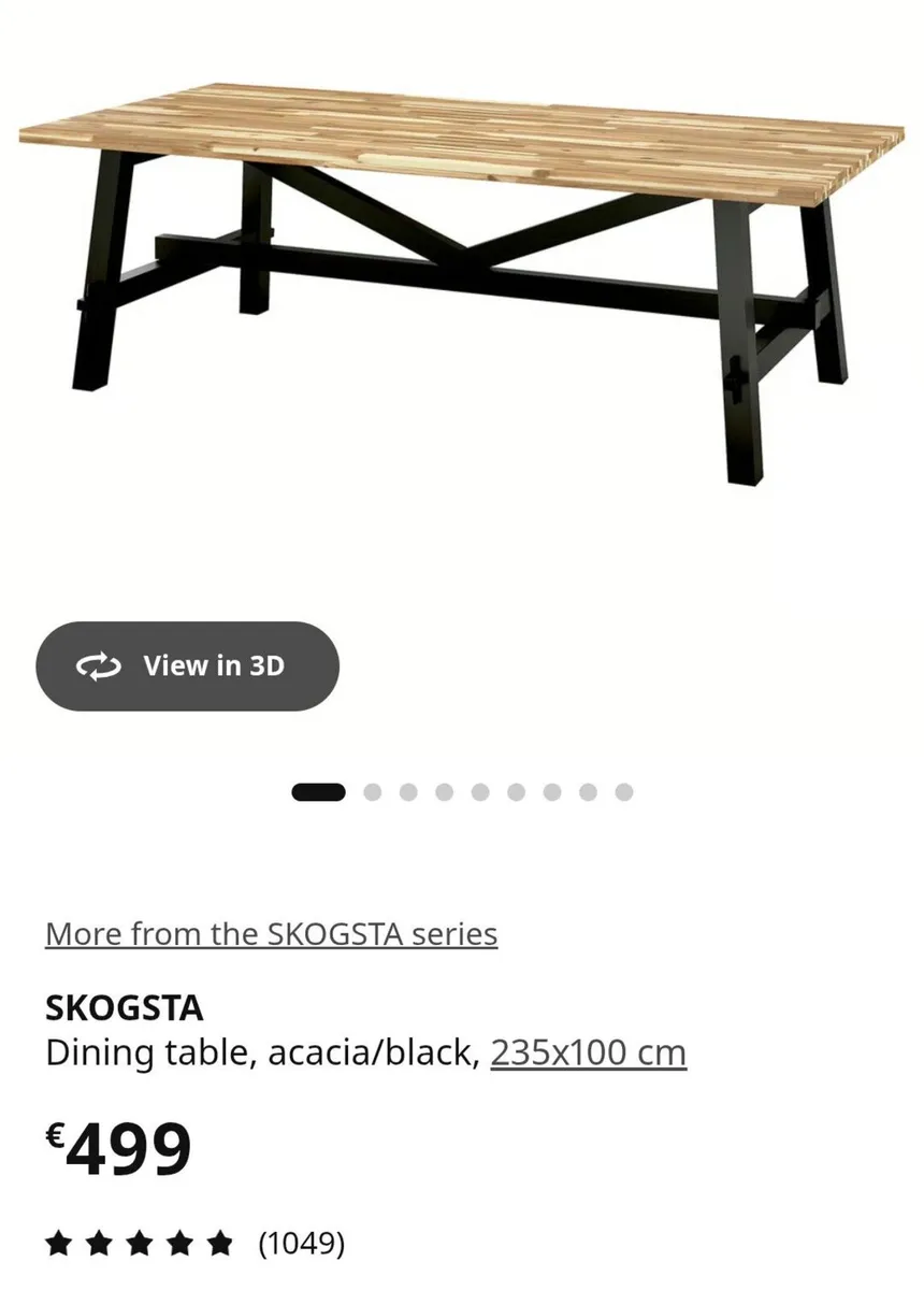 Dining room table - Image 4