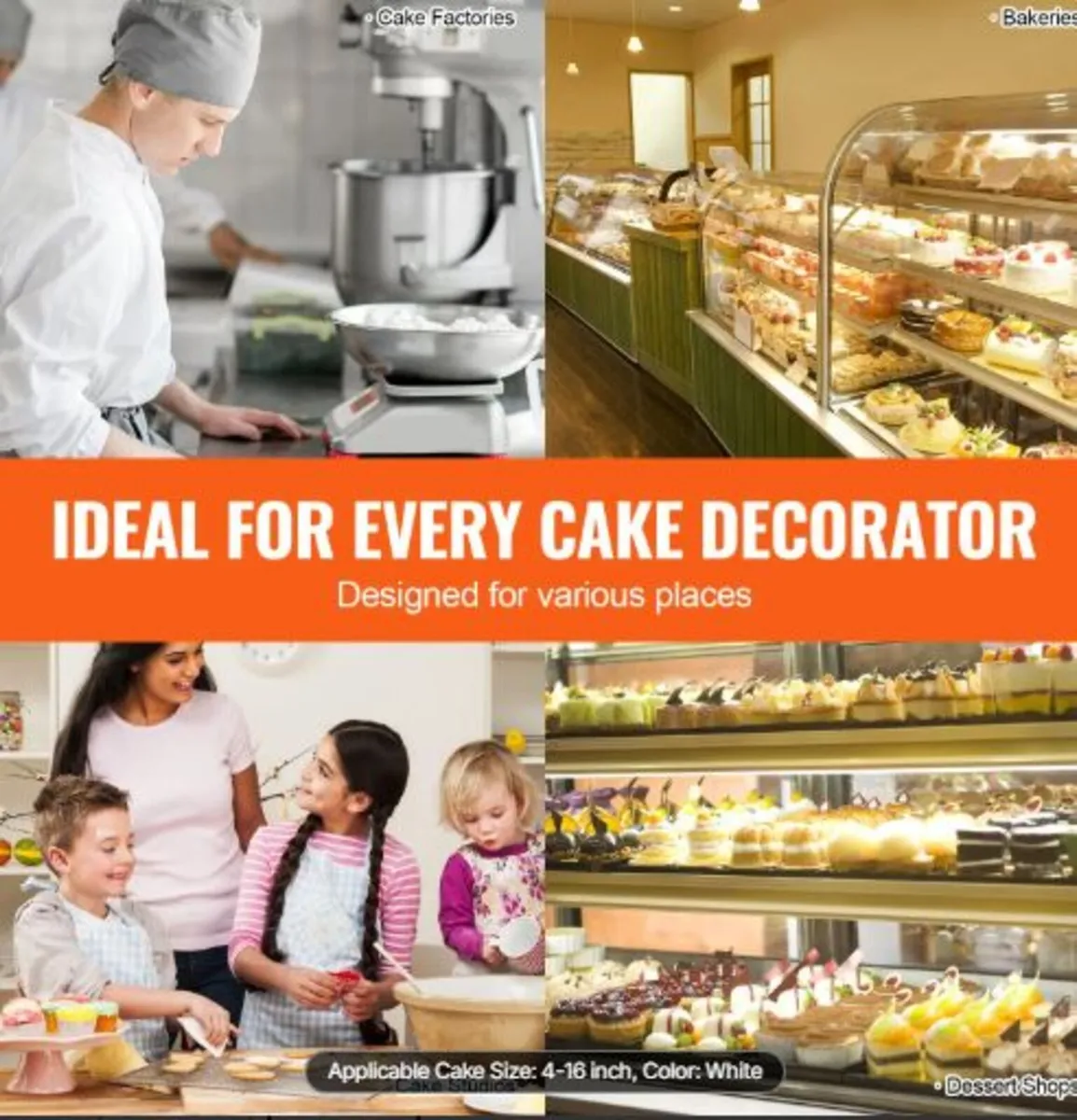 Cake Decorating Machine, Cake Cream Spreading - Image 3