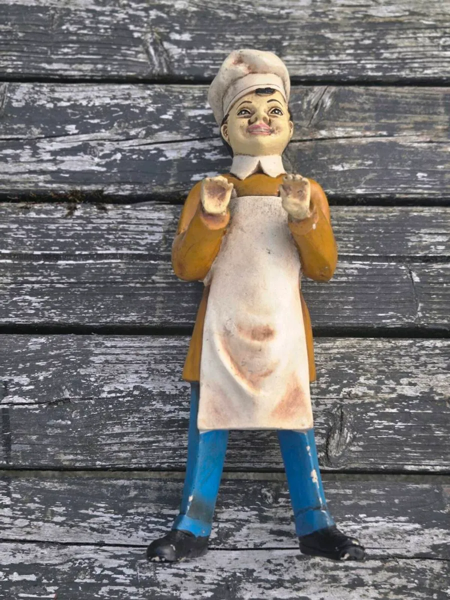 Vintage Baker Chef Statue - Image 2
