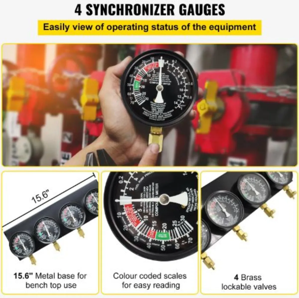 Fuel Vacuum Carburetor Synchronize Tool Kit Fuel - Image 3