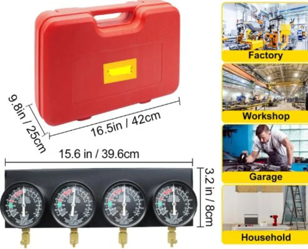 Fuel Vacuum Carburetor Synchronize Tool Kit Fuel - Image 1