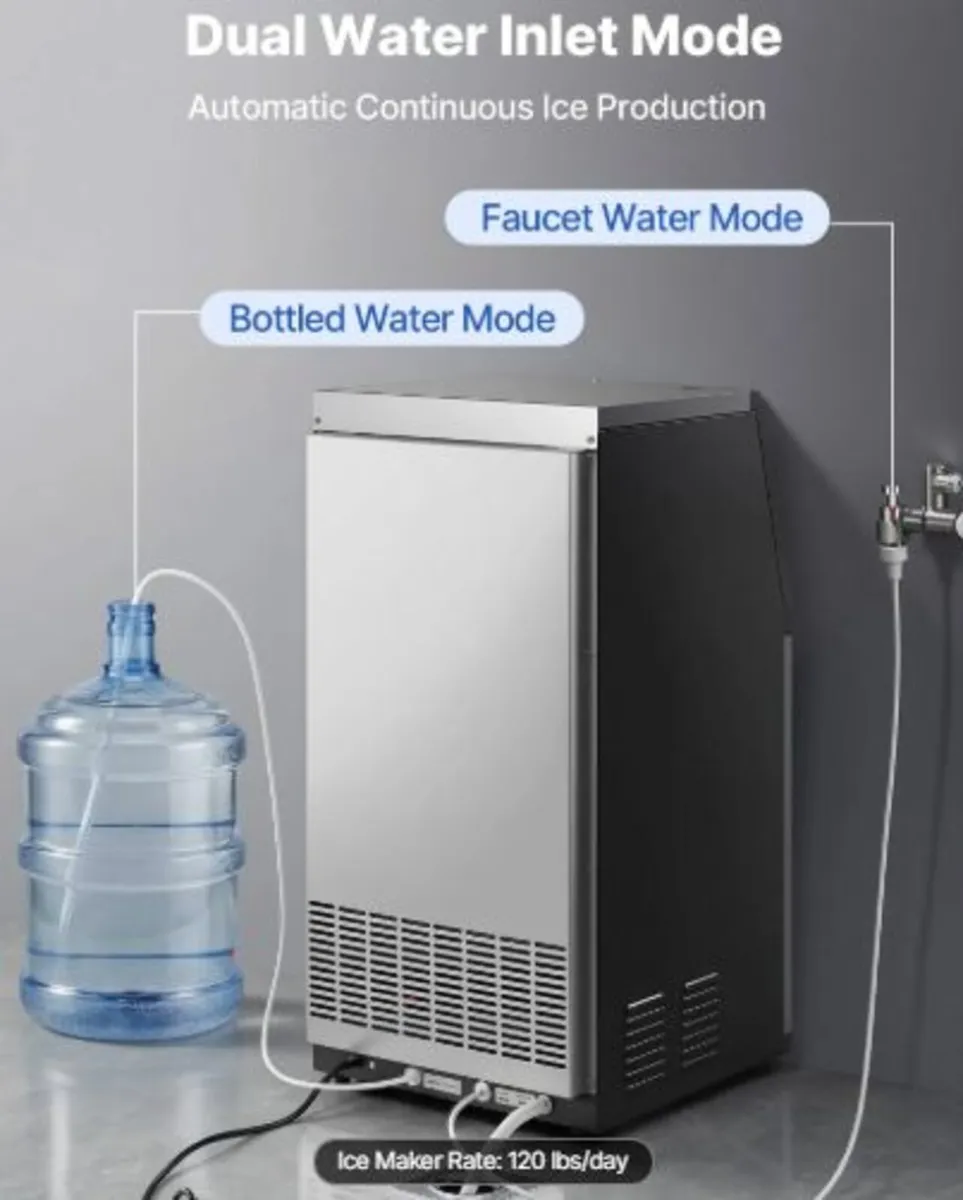Commercial Ice Maker Machine,54 kg/24h with 14 kg - Image 3