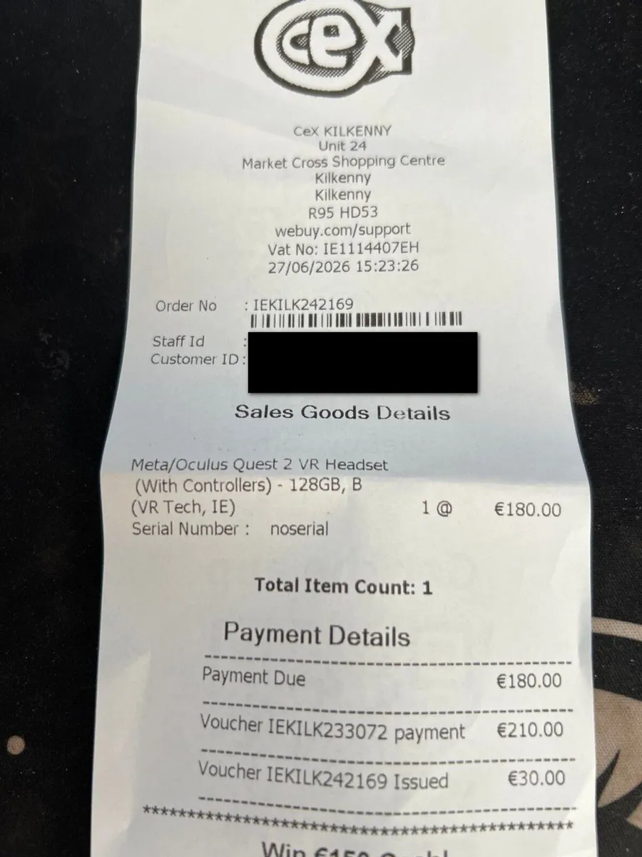 Meta Quest 2 128GB - Excellent Condition-€100 ONO - Image 3