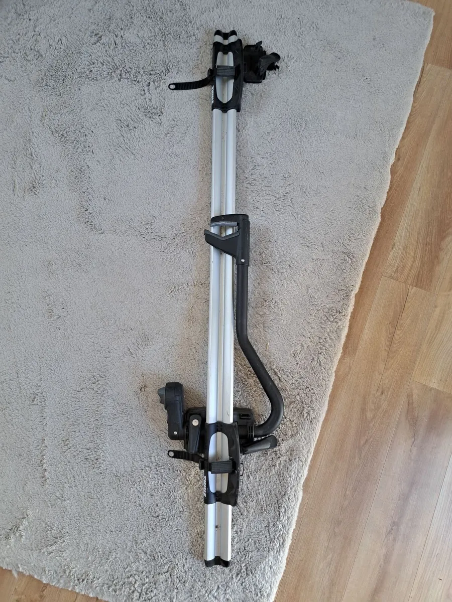 Thule Bike Rack for Roof Bars..as New - Image 1