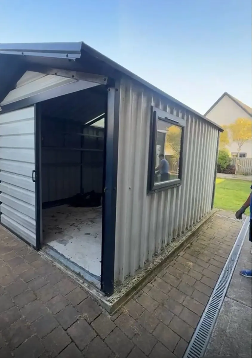 Steel shed 4m x 3m - Image 3