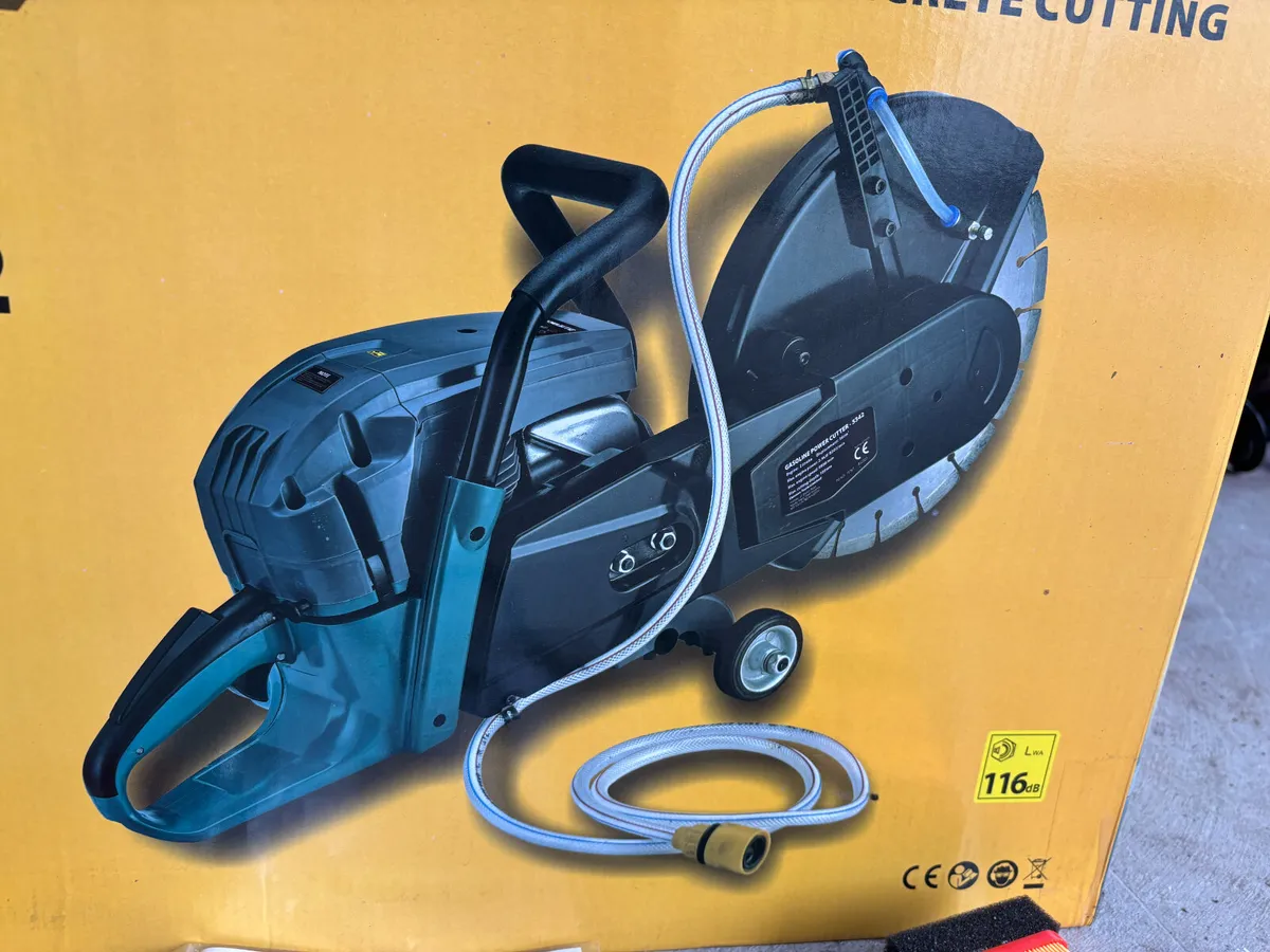 Jobsite 12/14 inch Petrol Consaw with - Image 4