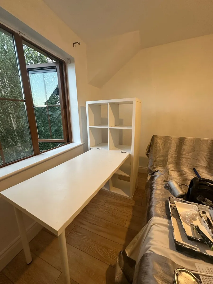 Desk with Shelving - Image 1