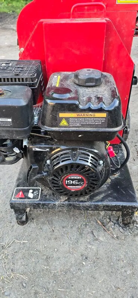 Apache RTT3 Rotavator and  Weibang Wood Chipper Both As New, Only Used Once - Image 3