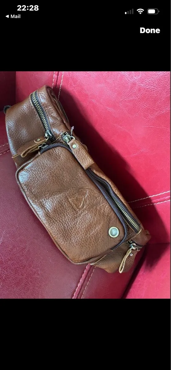 New Leather Waist Bag - Image 1