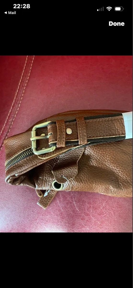 New Leather Waist Bag - Image 4