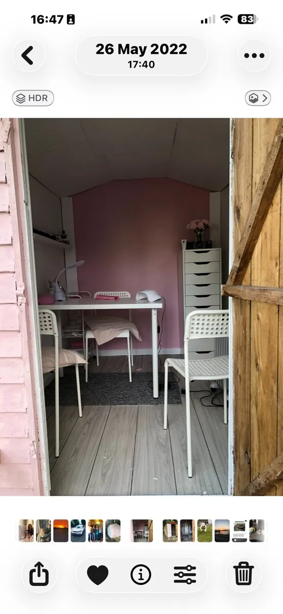 Timber garden shed 8/8/6 foot - Image 3