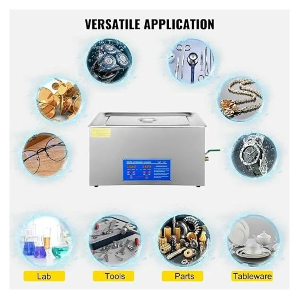 Ultrasonic Cleaner 30L Timer Heater Machine - Image 3