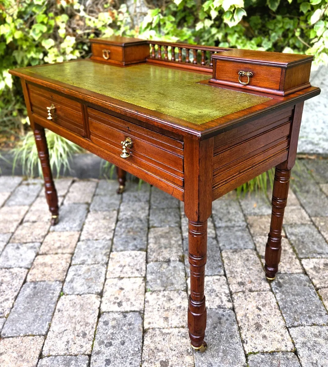 Edwardian Writing Desk- Circa 1900 - Image 1