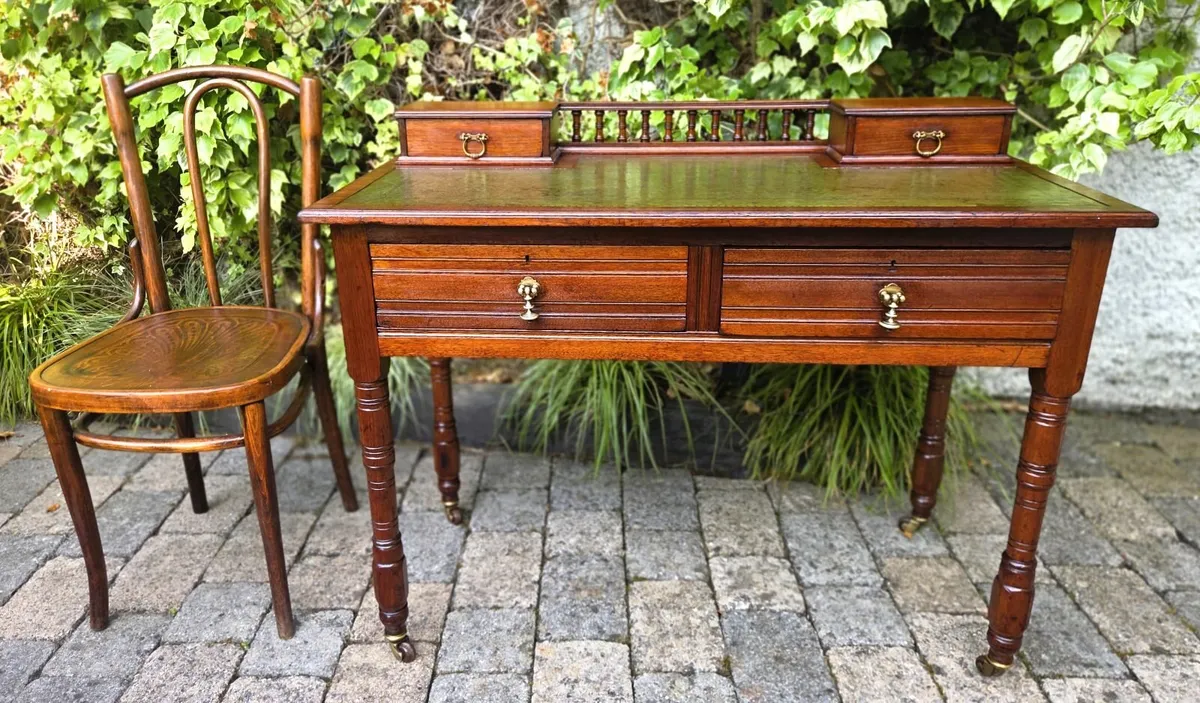 Edwardian Writing Desk- Circa 1900 - Image 2
