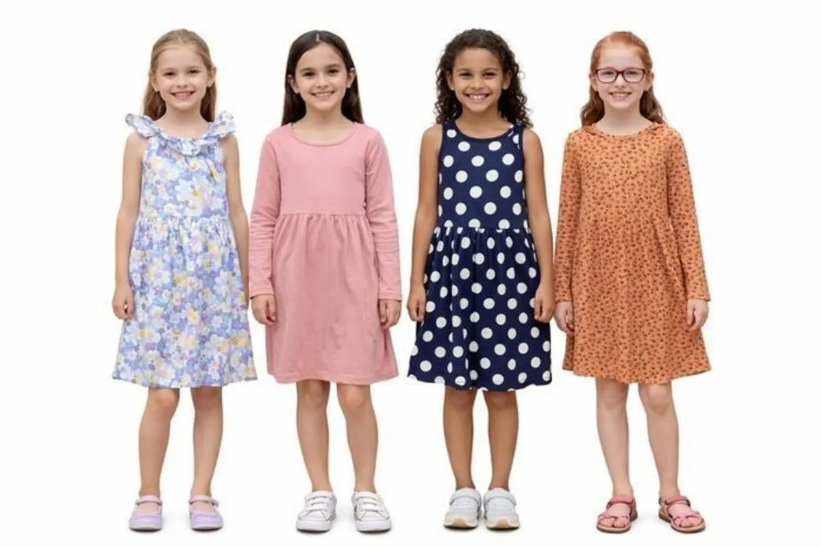 Girls Clothes Bundle / Dresses: 8-9yrs (maybe labe - Image 1