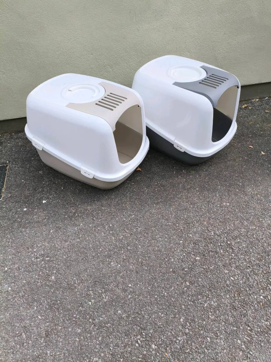 2new cat litter boxes,or can use for outside beds. - Image 1