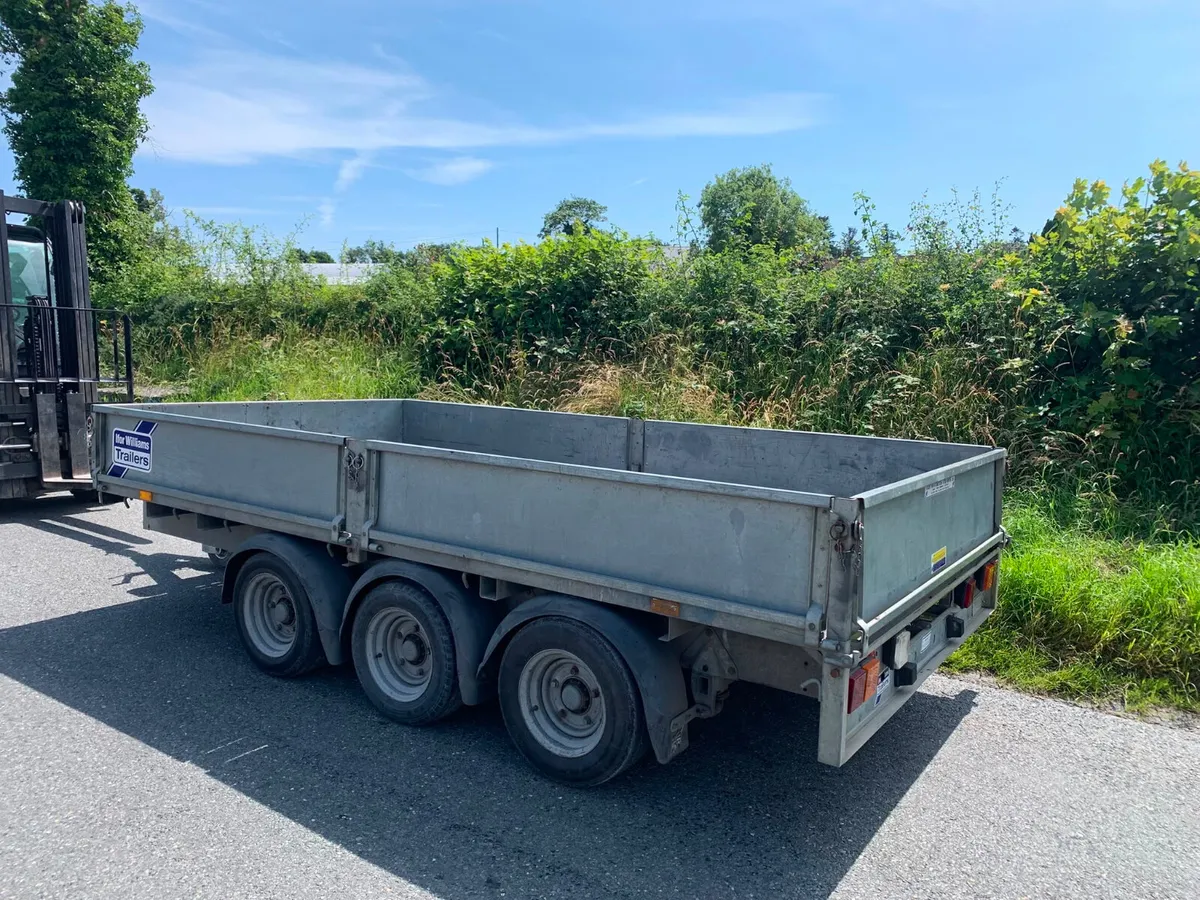 2018 Ifor Williams LM126 Tri axle (12x6’6) Trailer - Image 2