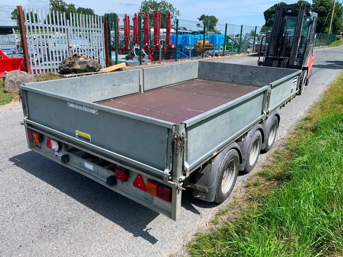 2018 Ifor Williams LM126 Tri axle (12x6’6) Trailer - Image 4
