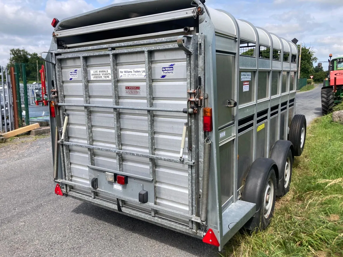 2017 Ifor WIlliams TA510 12ft Sheep Decks Trailer - Image 3