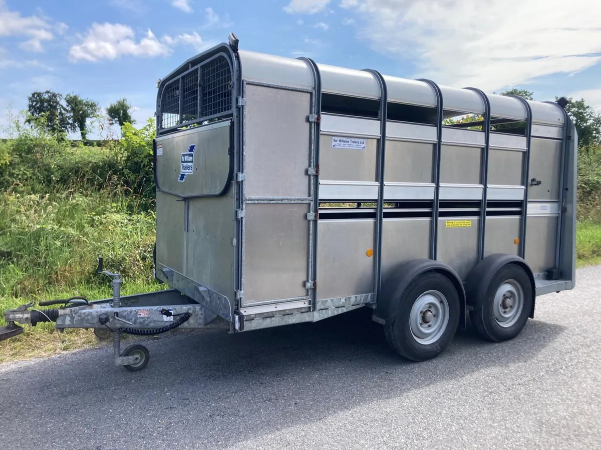 2017 Ifor WIlliams TA510 12ft Sheep Decks Trailer - Image 2