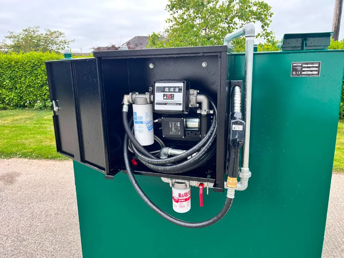 1500 Litre Steel Diesel Tank - Image 2