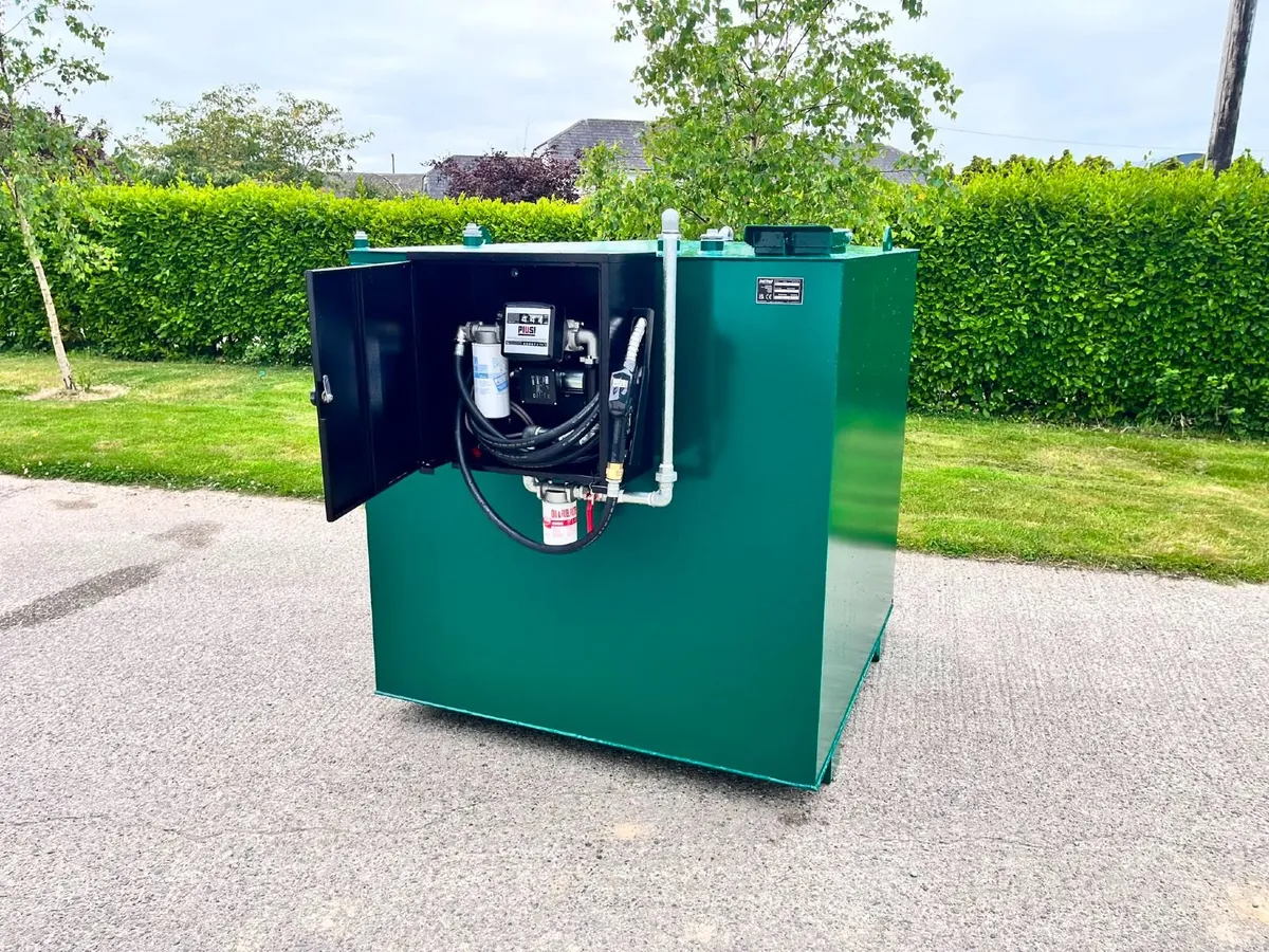 1500 Litre Steel Diesel Tank - Image 1