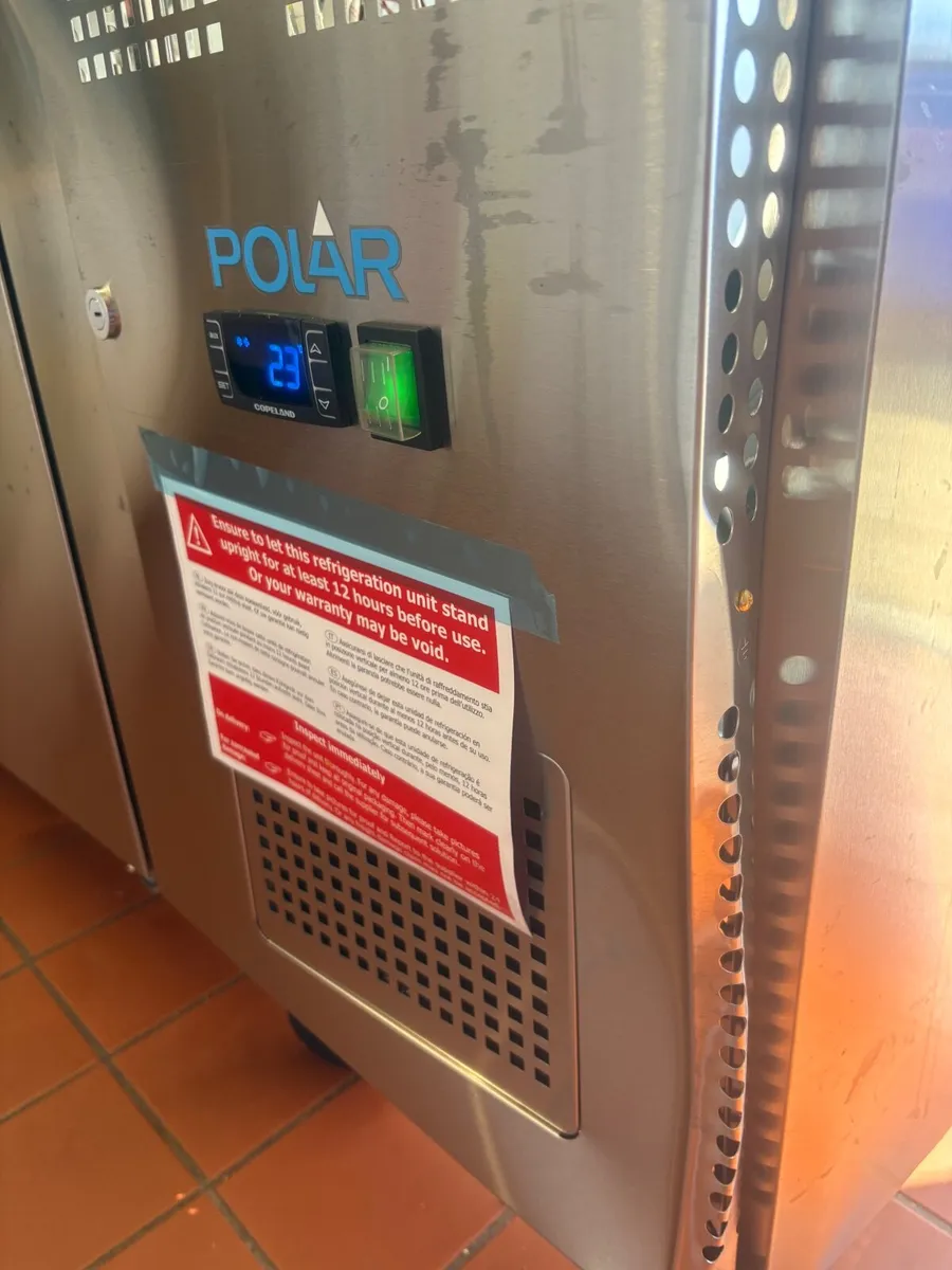3 door counter fridge ( read add) - Image 2