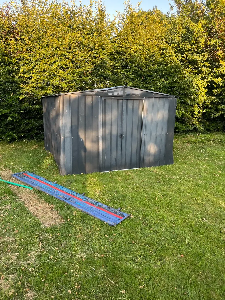 Metal garden shed 10 x12 - Image 1
