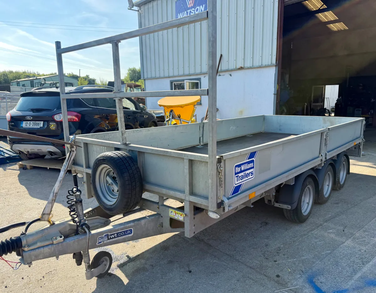 Ifor Williams 14x6 Flat Bed Trailer - Image 2